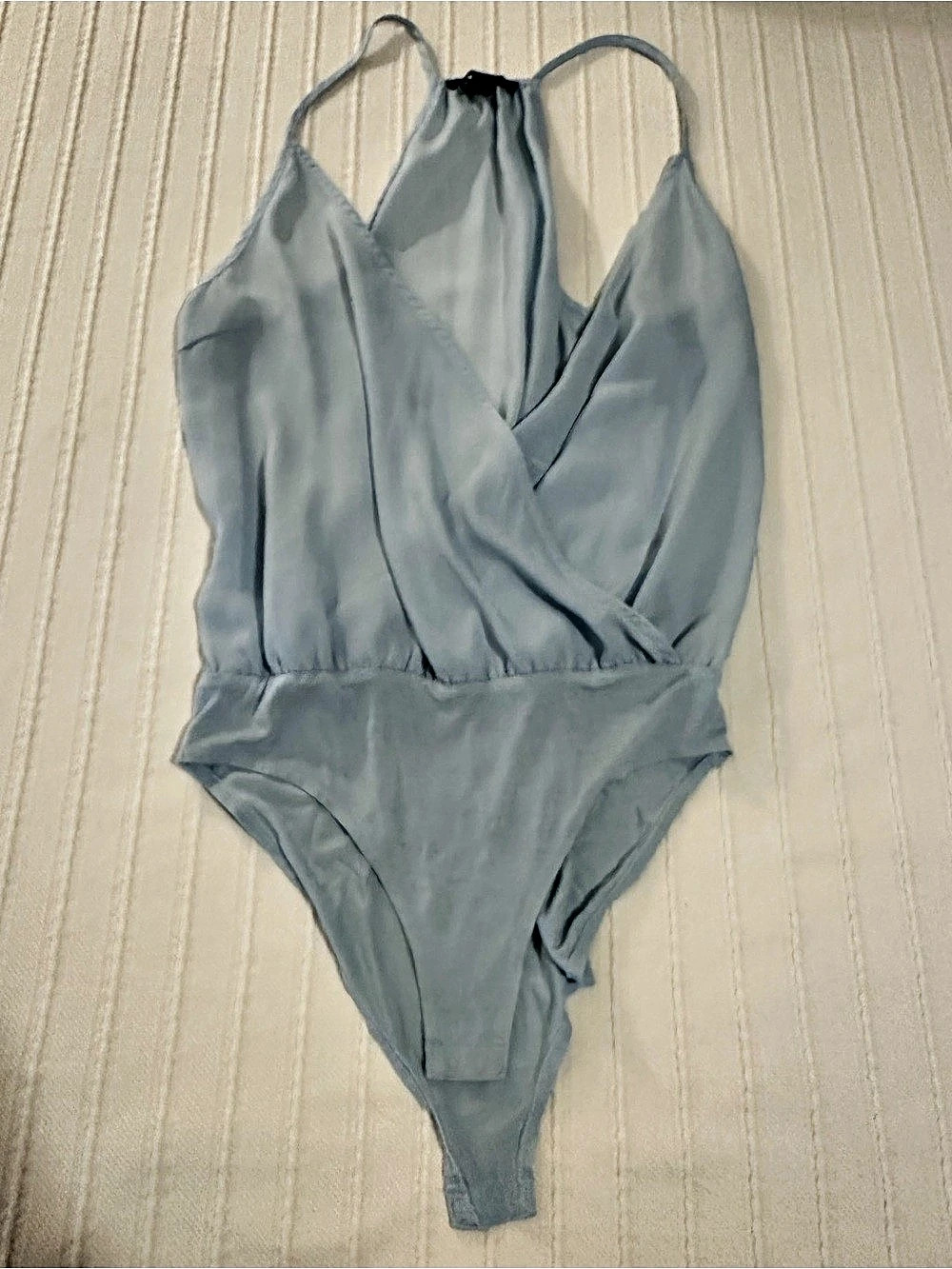 Forever 21 Light Blue bodysuit